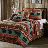 Rustic cottage style quilt